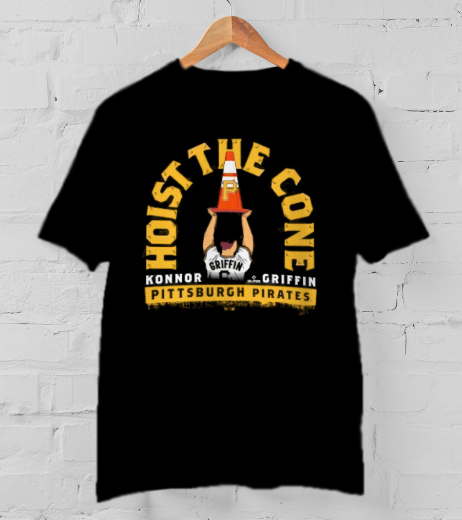 Pittsburgh Pirates Konnor Griffin Hoist The Cone MLB Baseball T-Shirt