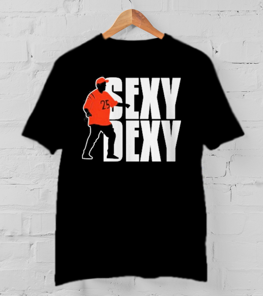 Sexy Dexy 25 Bold Sports Figure T-Shirt