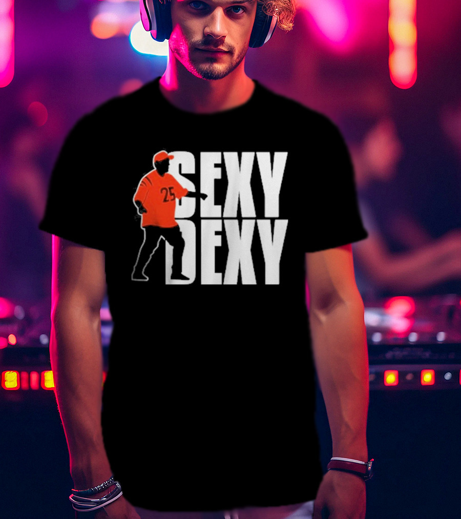 Sexy Dexy 25 Bold Sports Figure T-Shirt