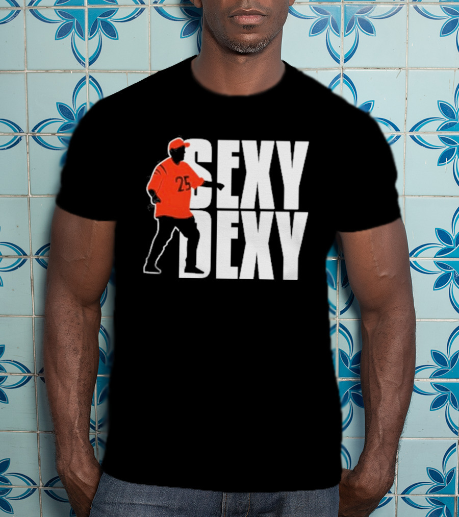 Sexy Dexy 25 Bold Sports Figure T-Shirt