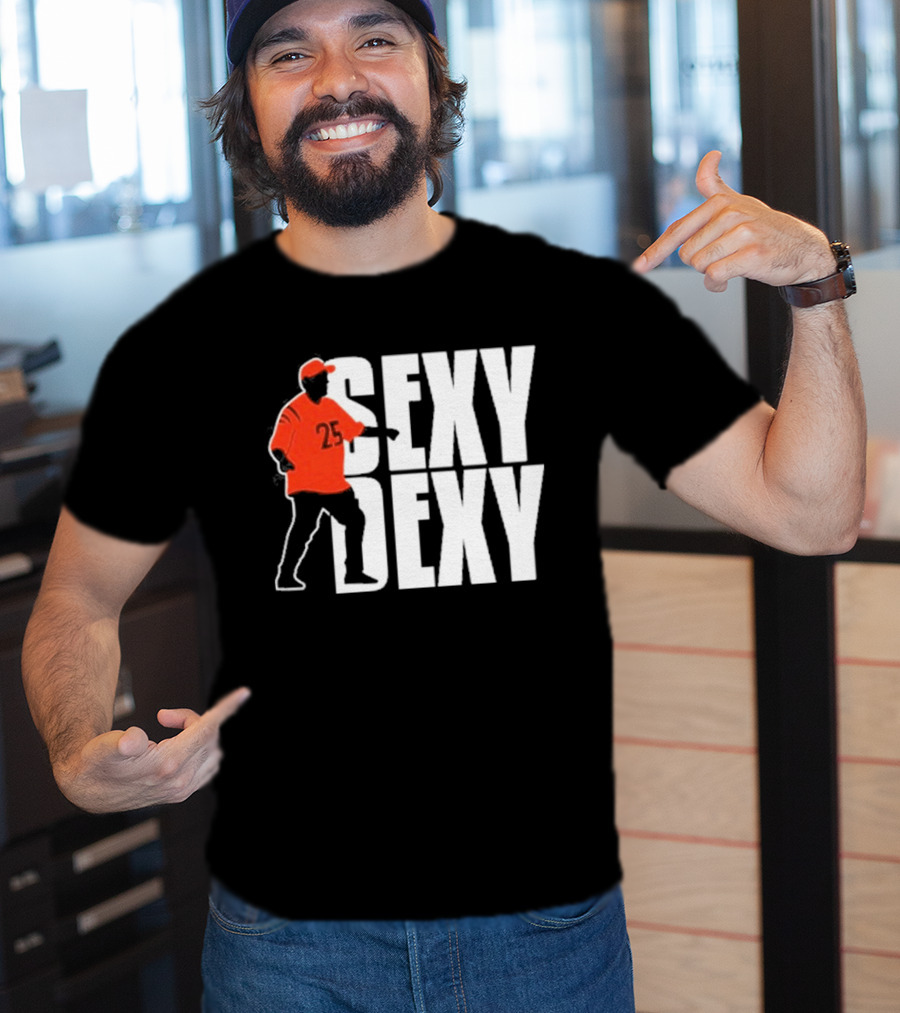 Sexy Dexy 25 Bold Sports Figure T-Shirt
