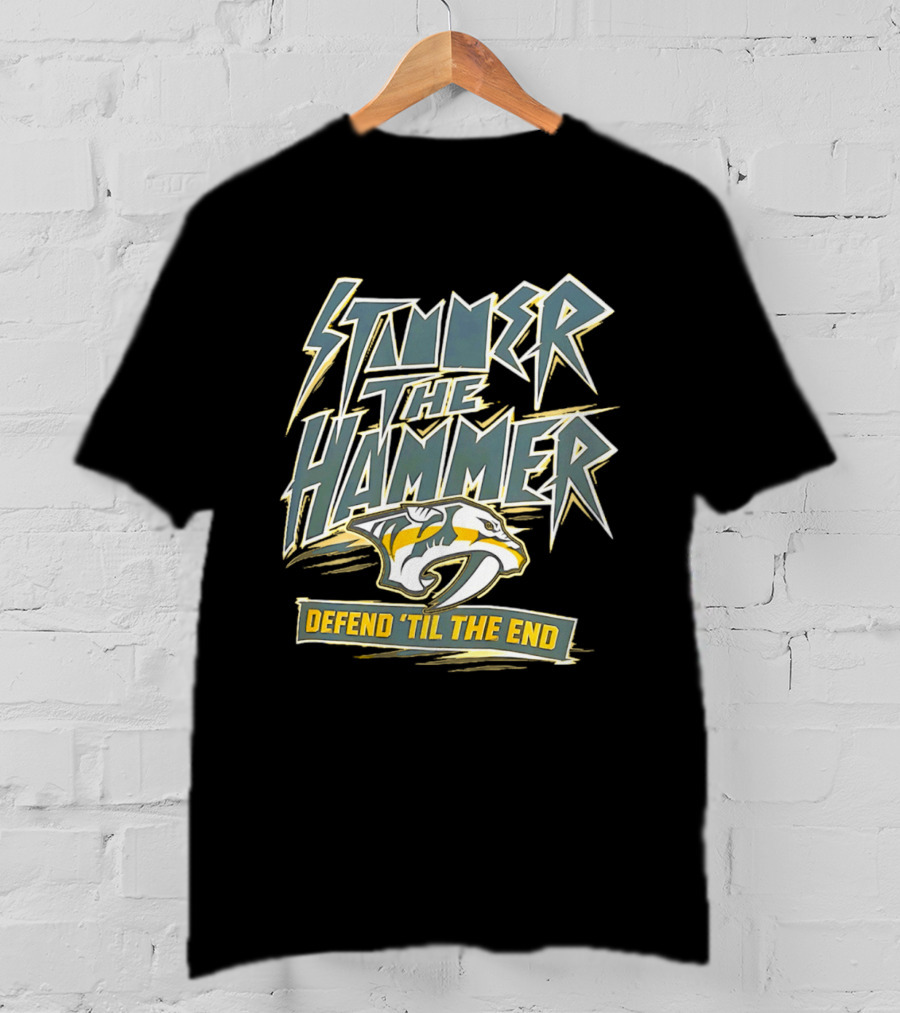 Stunner The Hammer Defend 'Til The End Predators T-Shirt