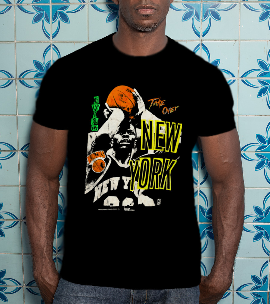 Ewing Knicks Take Over New York Game 1 T-Shirt