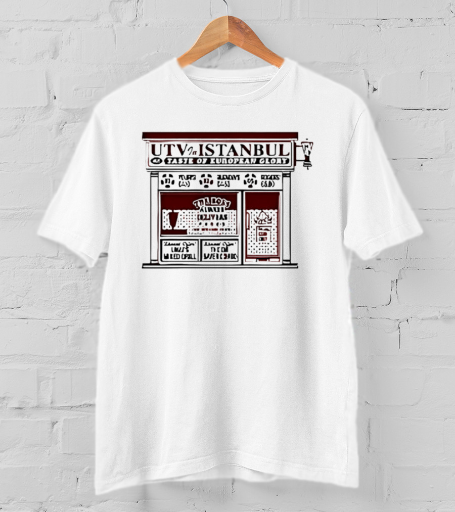 UTV Istanbul Taste Of European Glory Pizza Kebab Box Classic Snacks T-Shirt
