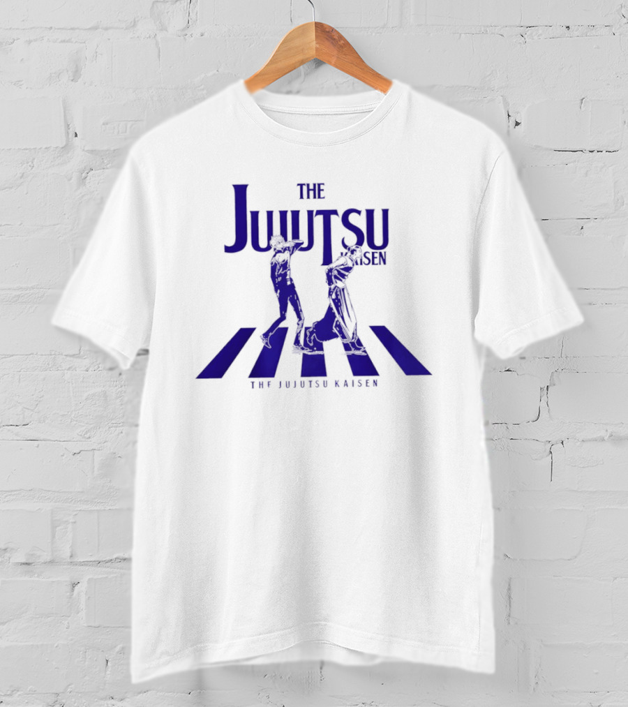 The Jujutsu Kaisen Frienda Satoru Gojo Suguru Abbey Road 2026 T-Shirt