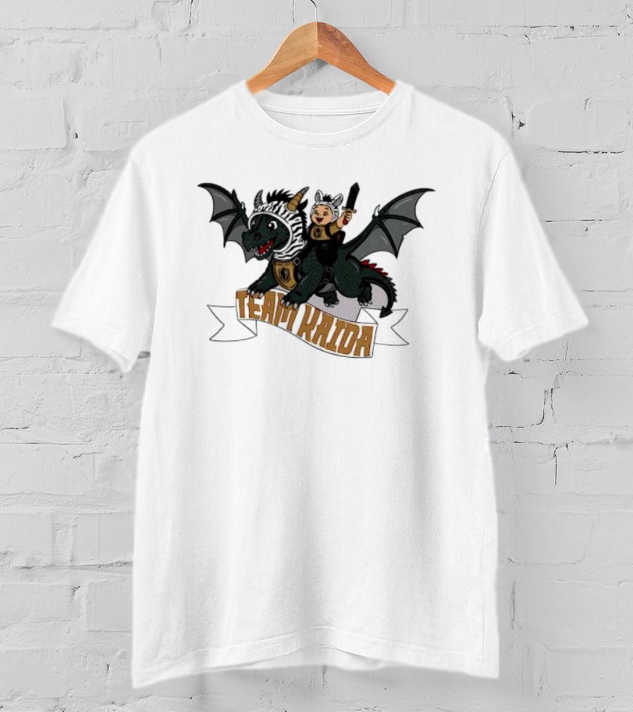 Vegas Golden Knights NHL Team Fear The Knight Kaida Baby Dragon T-Shirt