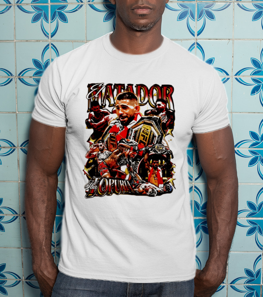 El Matador Ilia Topuria UFC Champion Fighter T-Shirt
