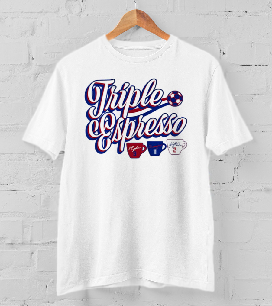 Triple Espresso Midge Purce Sonya Berman Fitzpatrick Women's Soccer T-Shirt