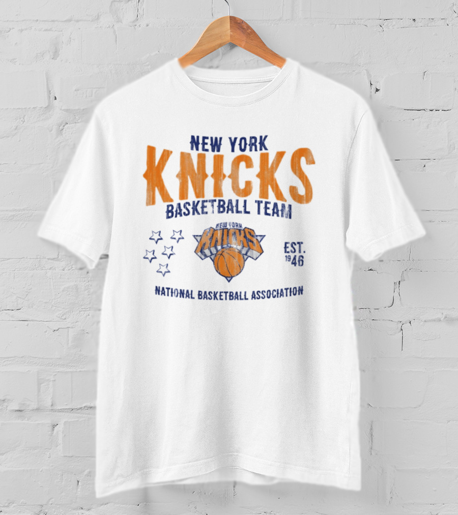 New York Knicks Basketball Team National Basketball Association Est 1946 T-Shirt