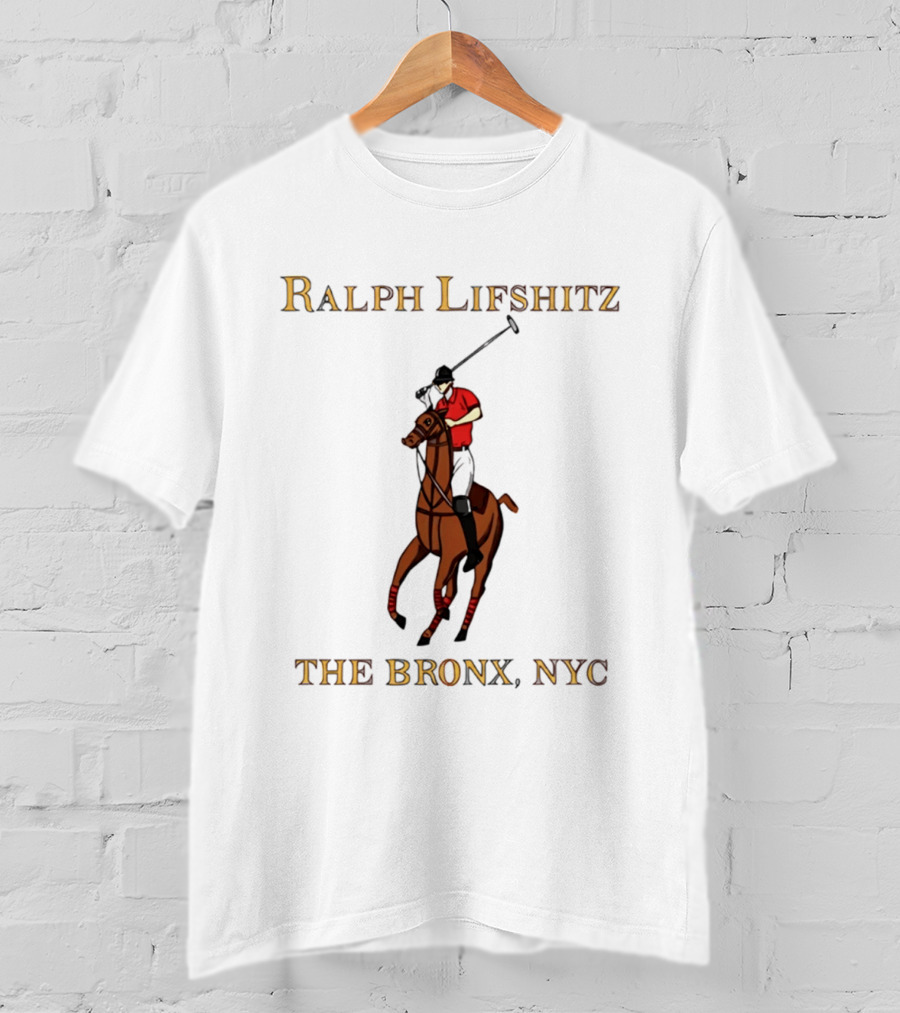 Ralph Lifshitz Big Pony The Bronx NYC Polo Rider T-Shirt