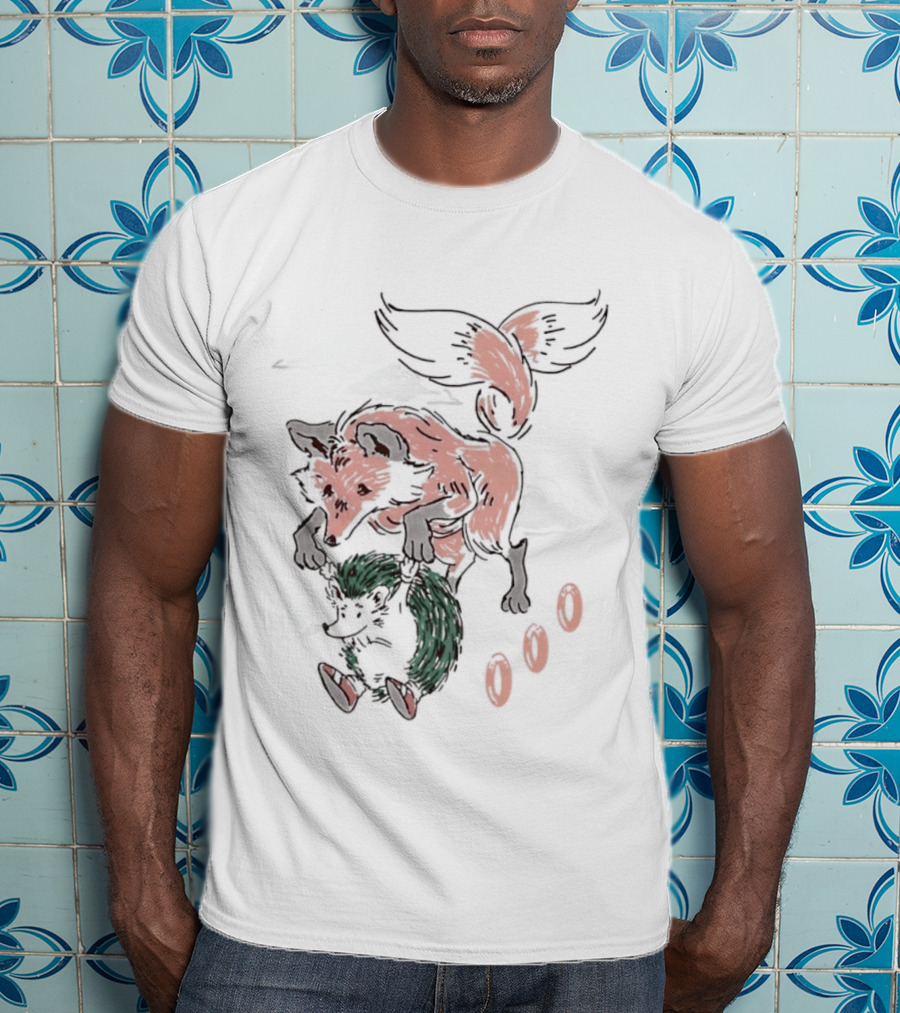 Tails Miles Prower Flying Golden Rings Video Game T-Shirt