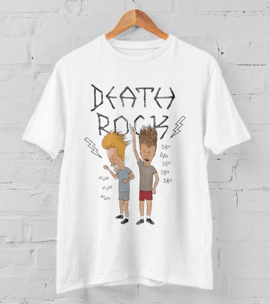 Beavis And Butt Head Death Rock Huh Dah T-Shirt