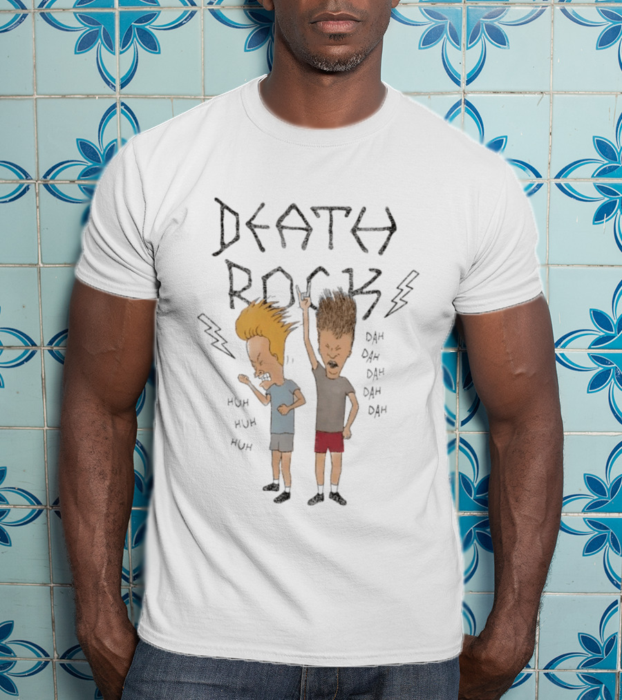 Beavis And Butt Head Death Rock Huh Dah T-Shirt
