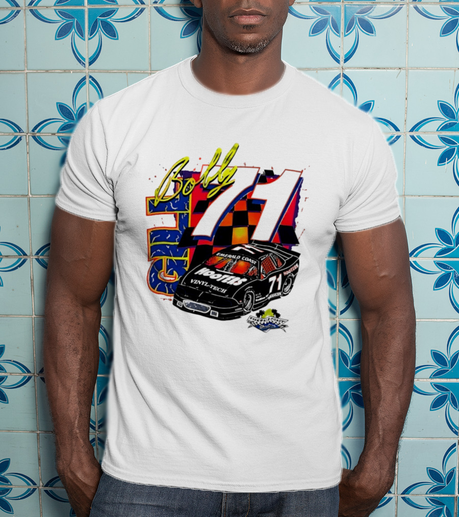 Bobby Allison 71 Hooters NASCAR Sarasota Florida 1959 Racing Car T-Shirt