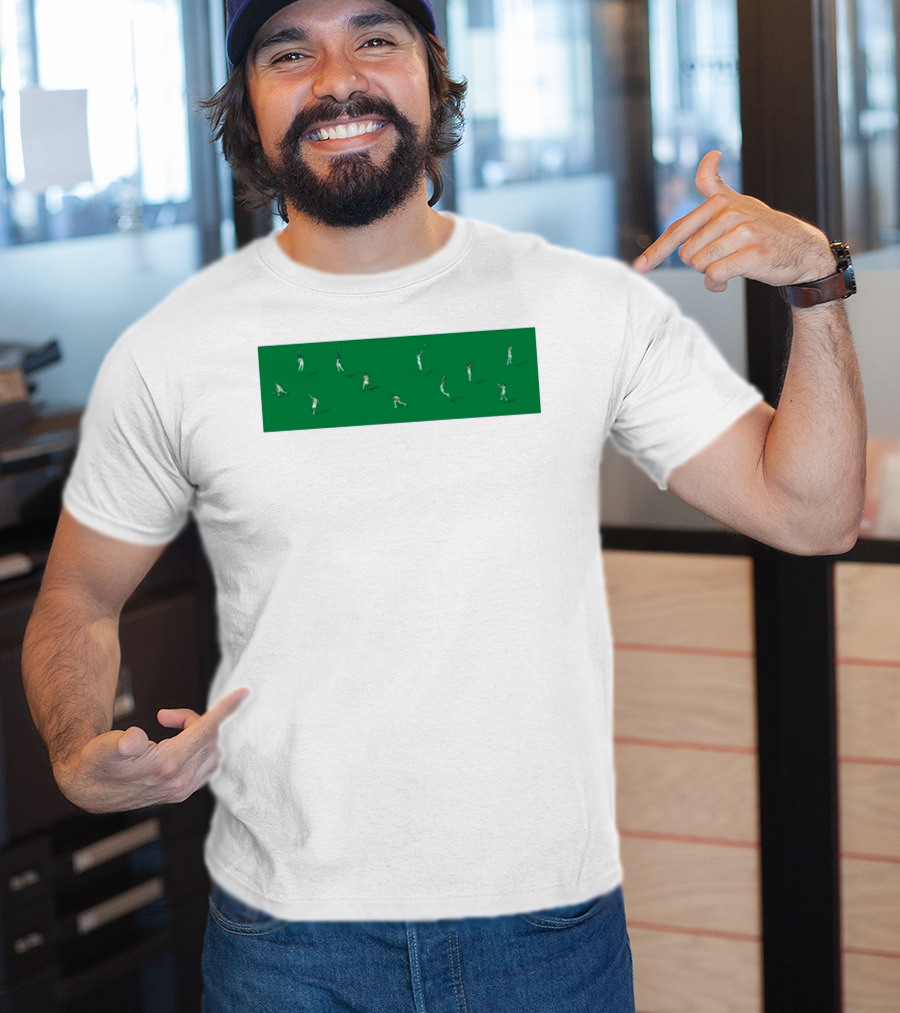 Boston Celtics Minimalist Green Team Players Iconic Moves T-Shirt