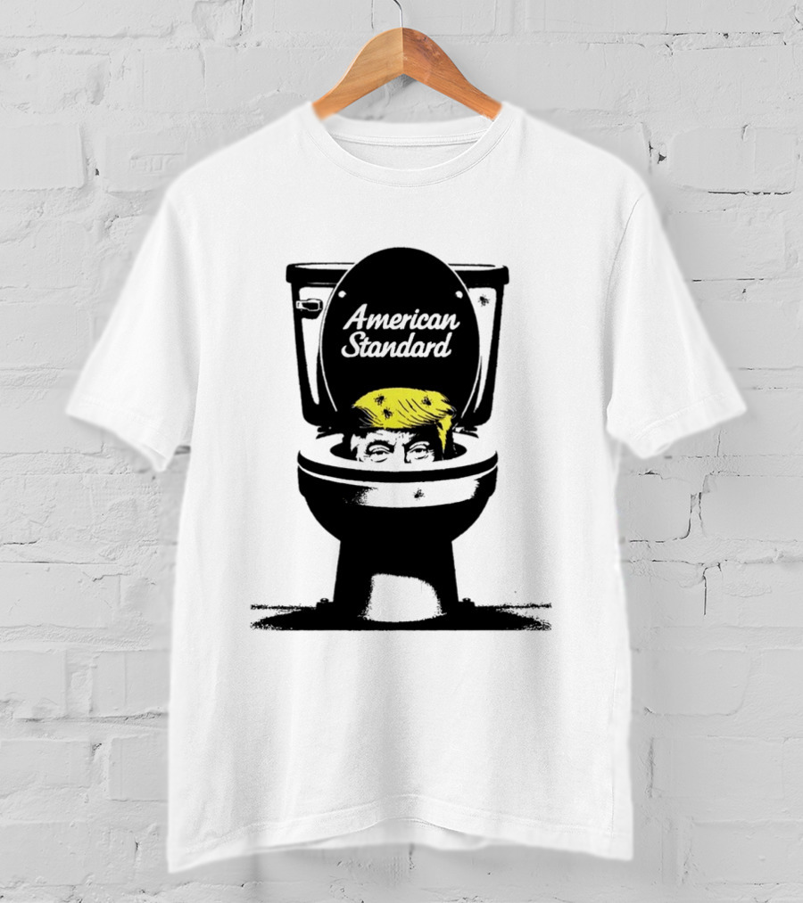 American Standard Donald Trump Toilet Humor T-Shirt