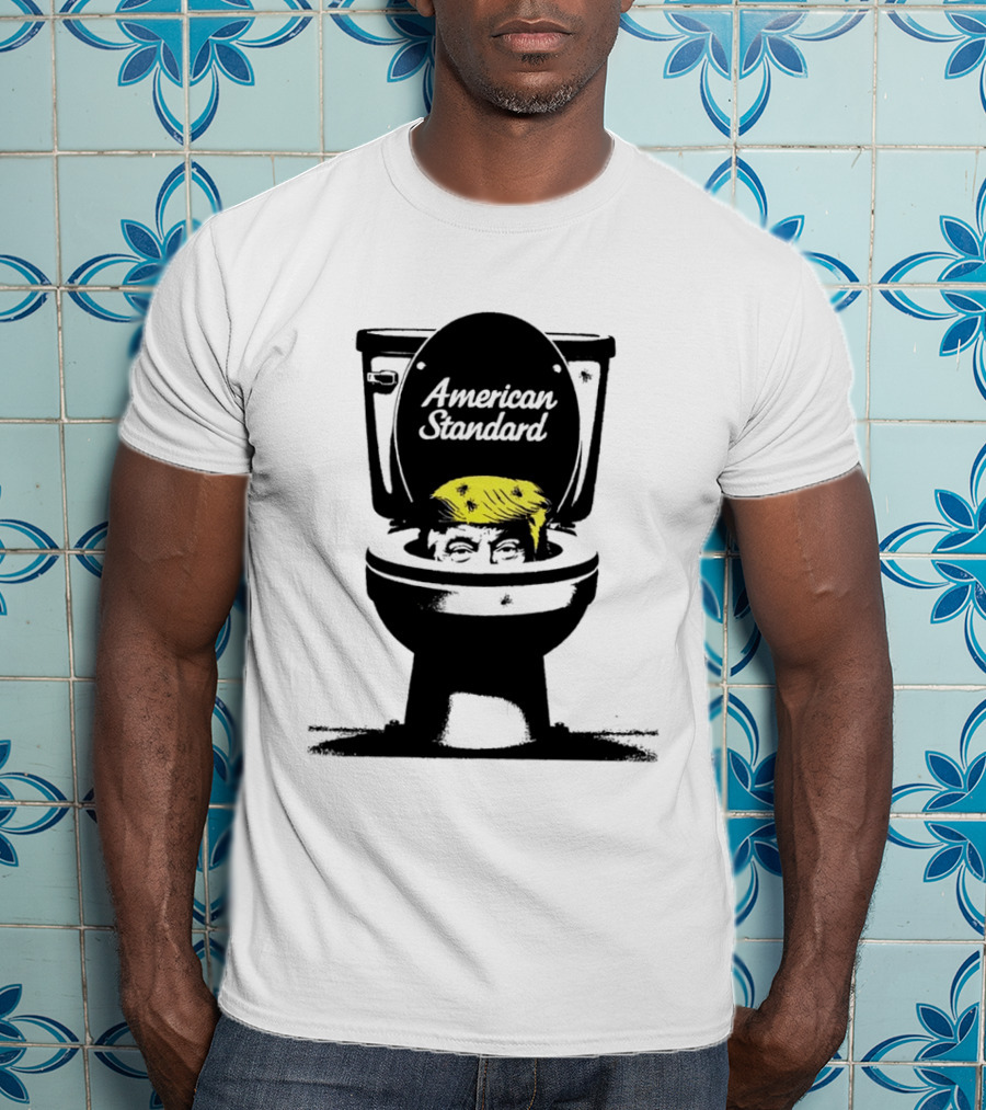 American Standard Donald Trump Toilet Humor T-Shirt