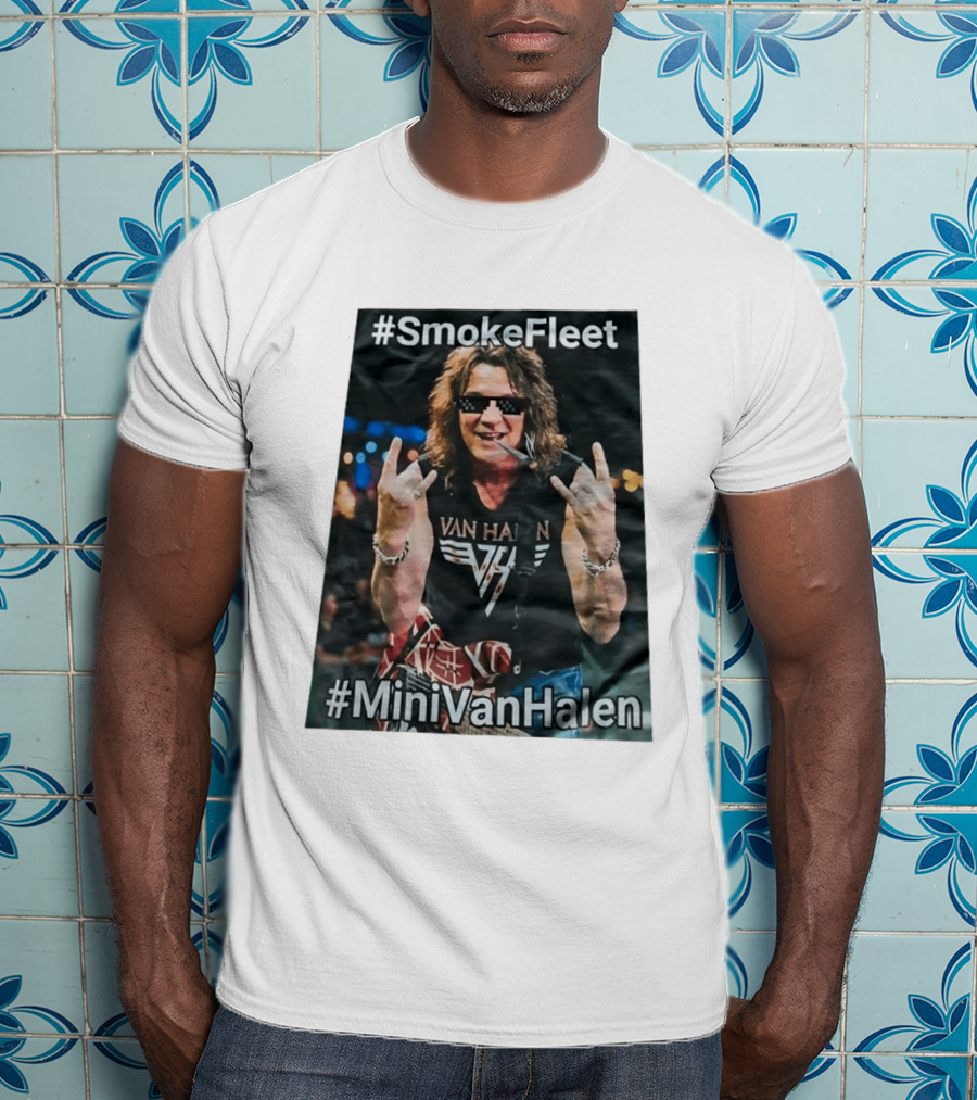 #SmokeFleet Van Halen MiniVanHalen Retro Rock T-Shirt