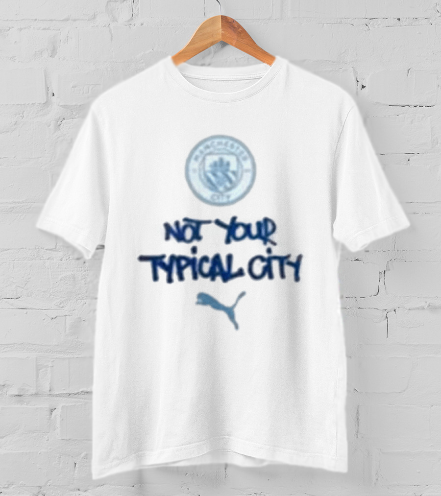 Manchester City Not Your Typical City Puma Collaboration T-Shirt