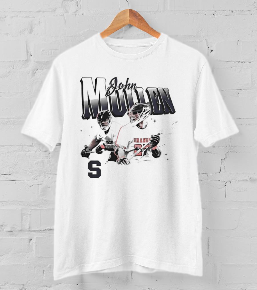 John Mullen Syracuse Orange Lacrosse Number 22 T-Shirt