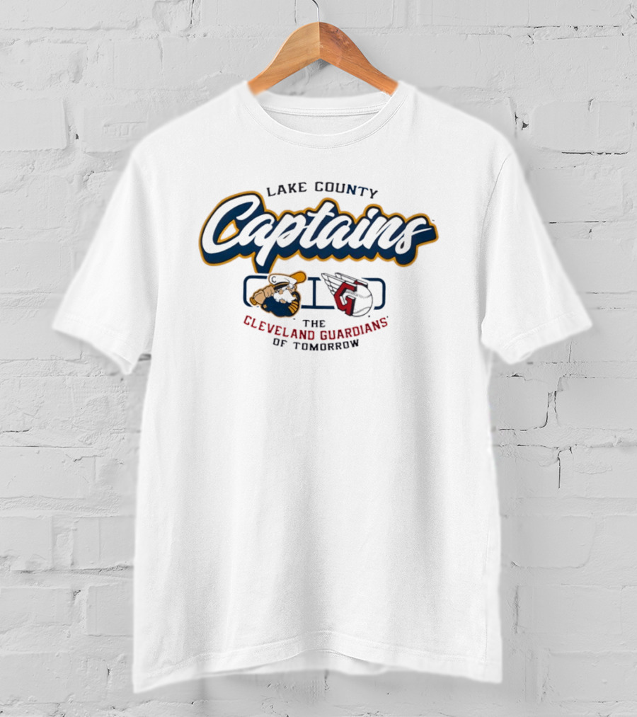Lake County Captains Cleveland Guardians Of Tomorrow Baseball Team Collaboration T-Shirt
