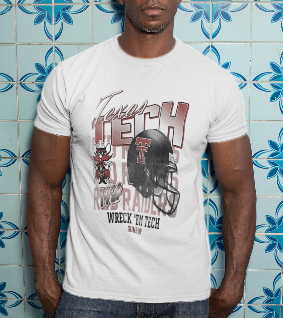 Texas Tech Red Raiders Raider Red Wreck Em Tech Since 1923 T-Shirt