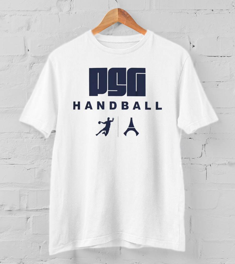 PSG Handball Paris France Eiffel Tower Player T-Shirt