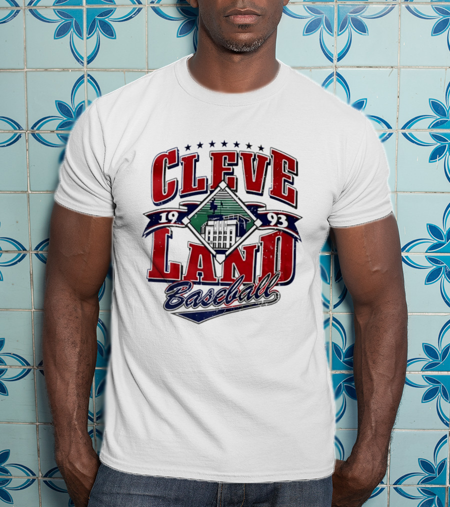 Cleve Land 1993 Baseball Vintage Collectible T-Shirt