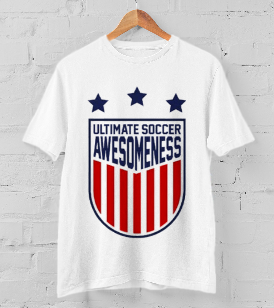 Ultimate Soccer Awesomeness Stars Stripes T-Shirt