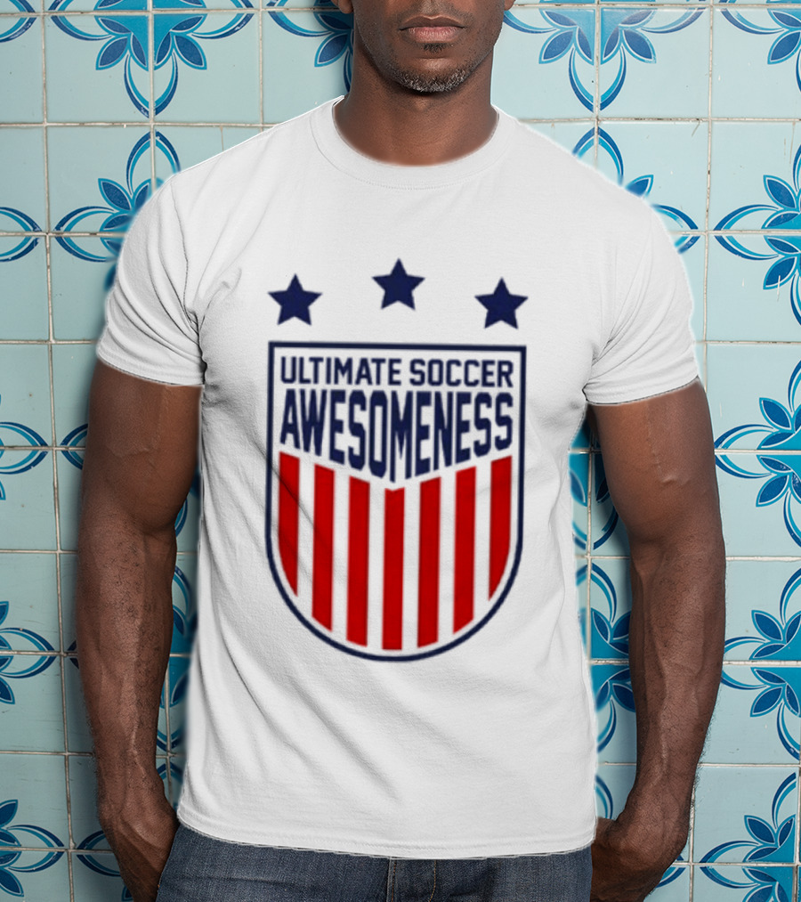 Ultimate Soccer Awesomeness Stars Stripes T-Shirt