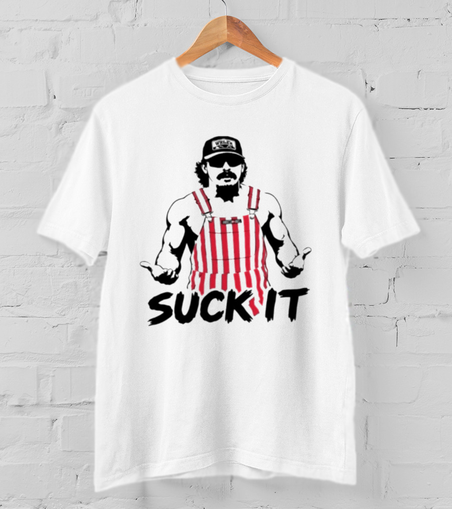 Wheeler Walker Jr Suck It Outlaw Country Music Dirty Comedian T-Shirt