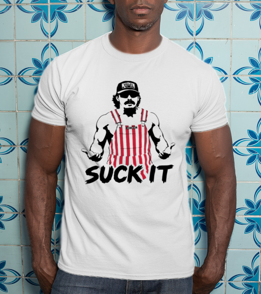 Wheeler Walker Jr Suck It Outlaw Country Music Dirty Comedian T-Shirt