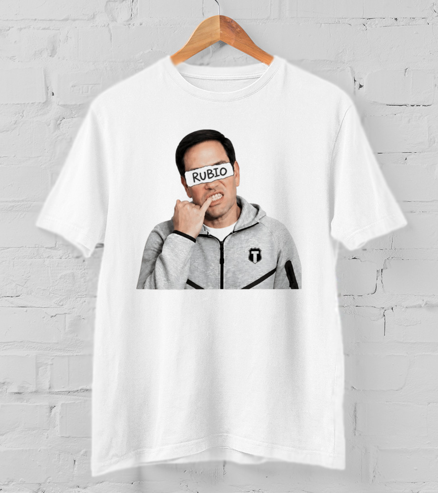 Rubio Parody Finger Gesture T-Shirt