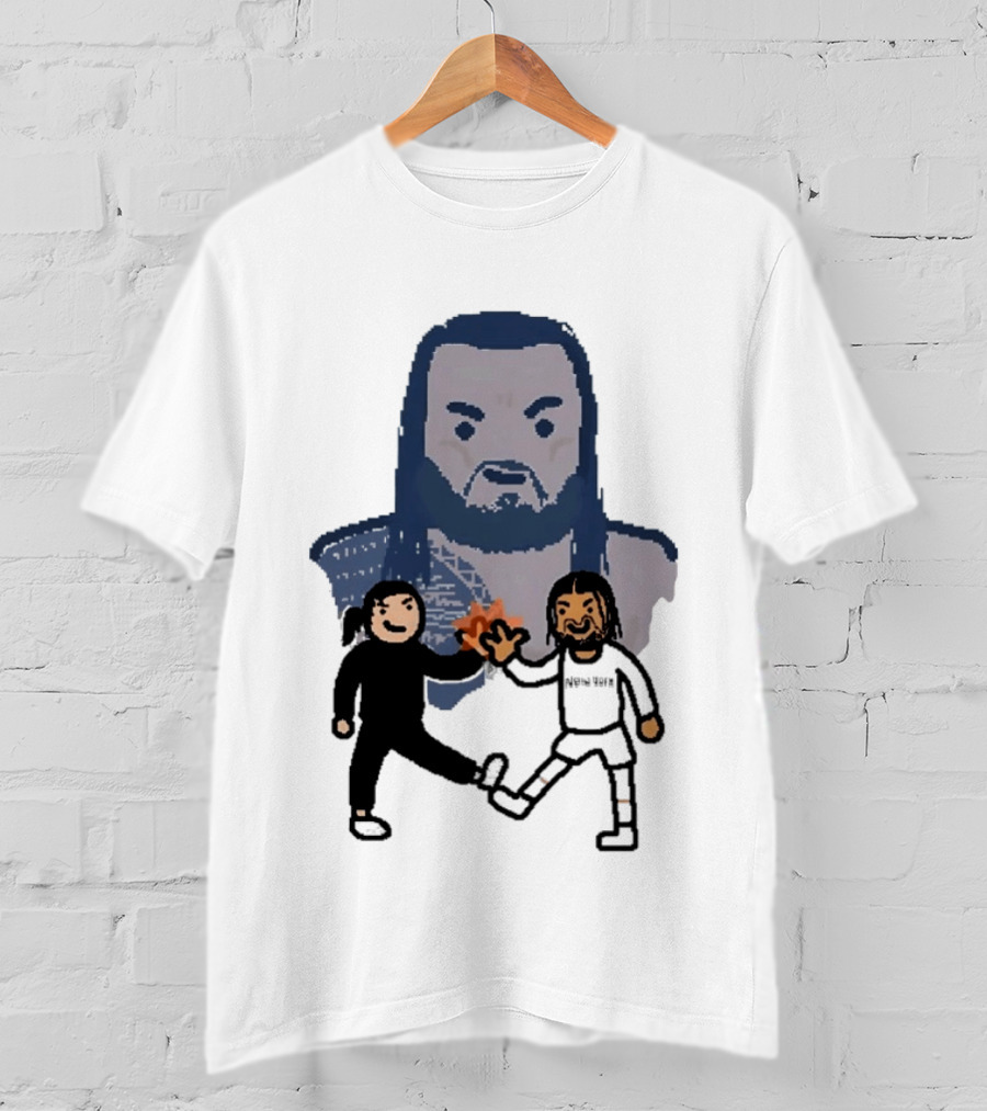 New York Knicks Acknowledge Me NBA Paint T-Shirt