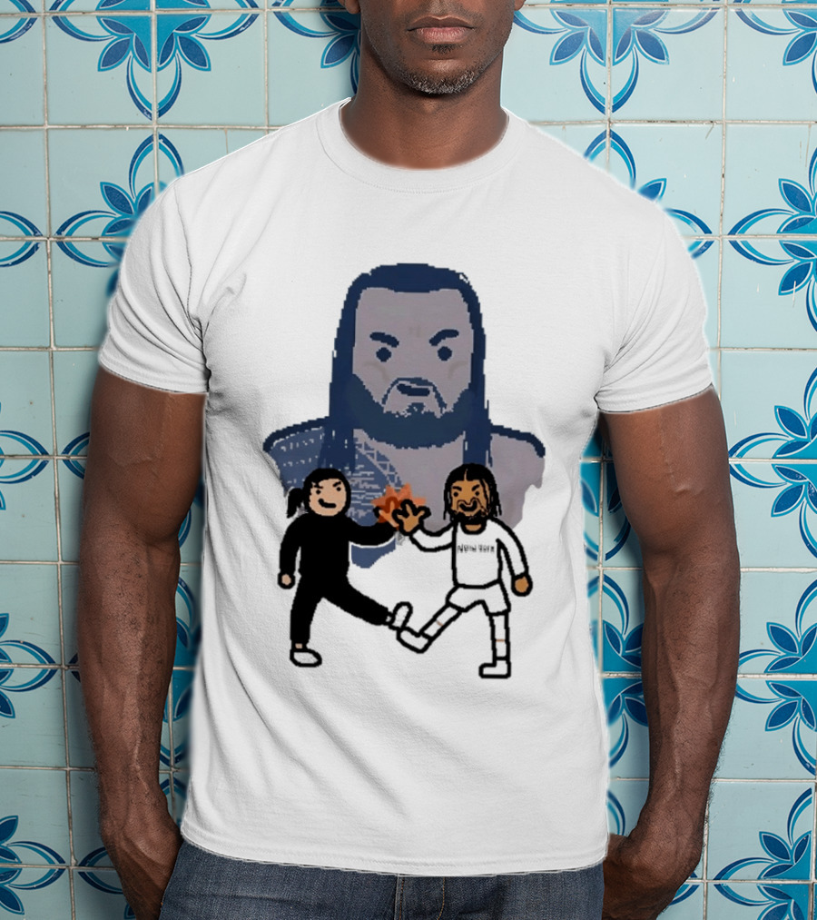 New York Knicks Acknowledge Me NBA Paint T-Shirt