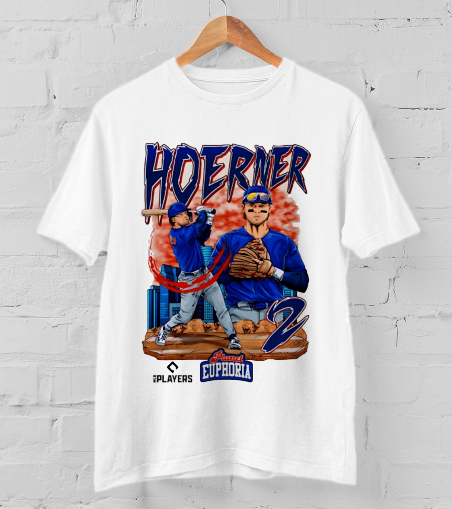 Nico Hoerner Chicago Cubs Euphoria The Players 2 Major League Baseball T-Shirt