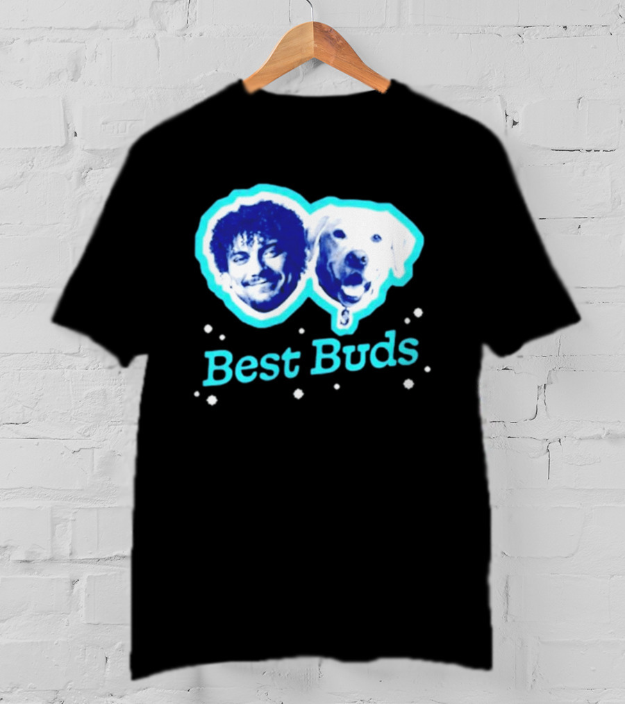 Best Buds Human And Dog Friendship T-Shirt