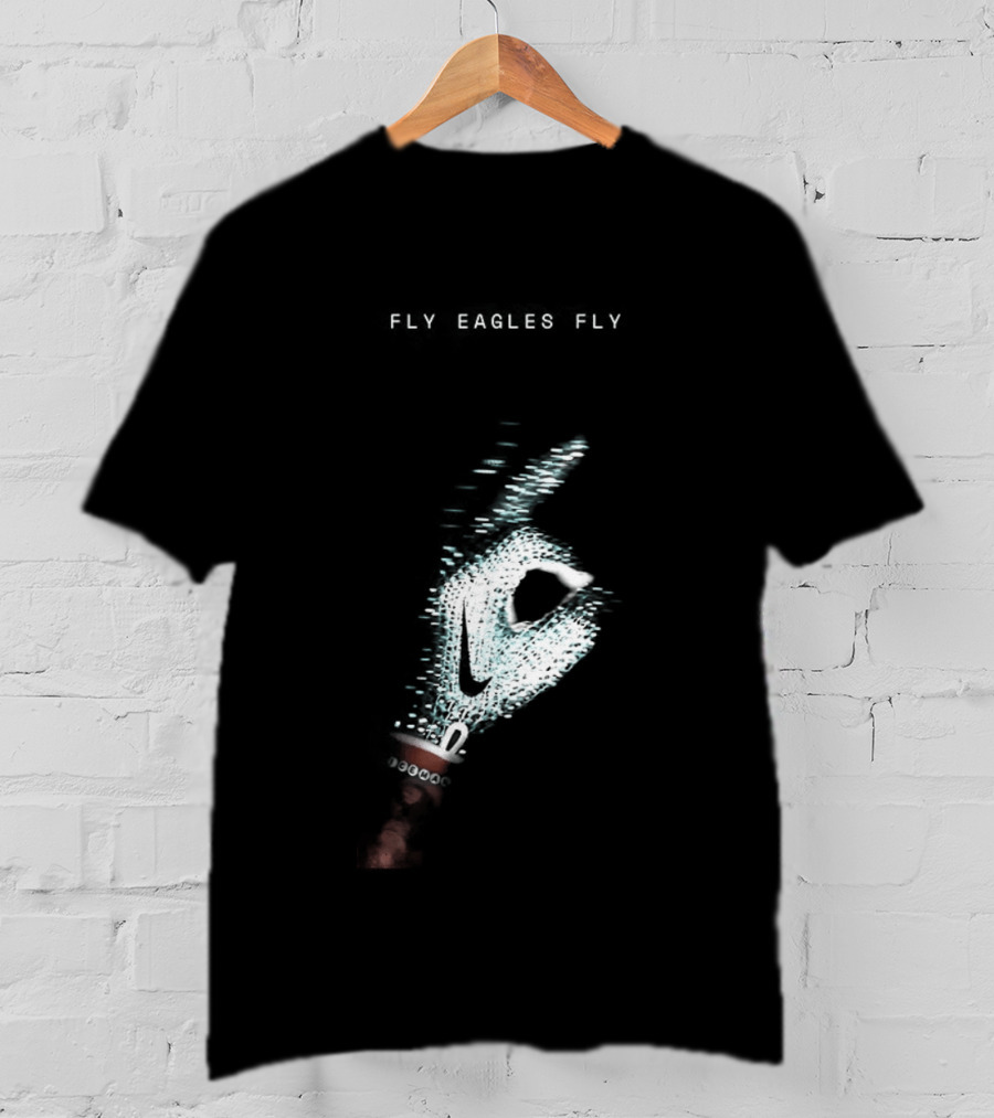 Fly Eagles Fly Philadelphia Eagles X Drake Iceman Diamond Chain Shh T-Shirt