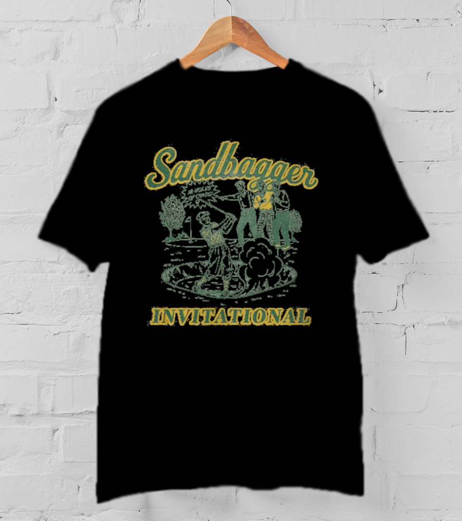 Sandbagger Invitational Golf Scene T-Shirt