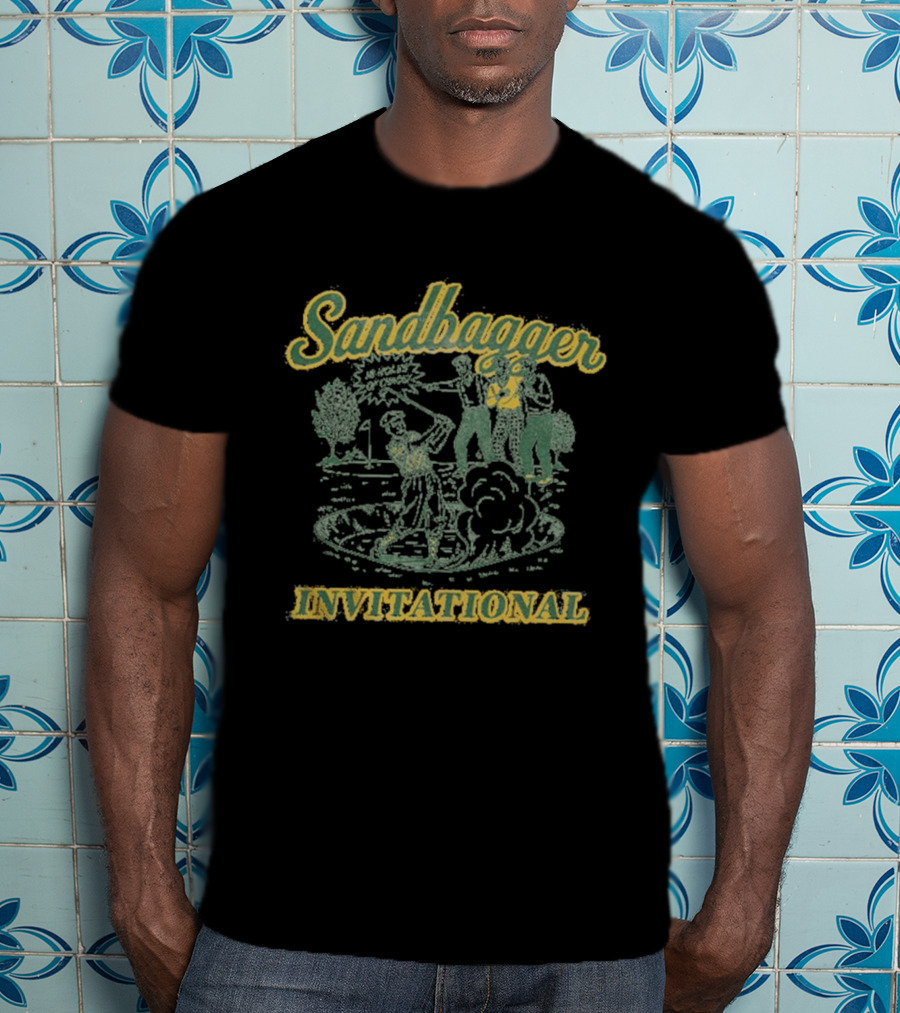 Sandbagger Invitational Golf Scene T-Shirt