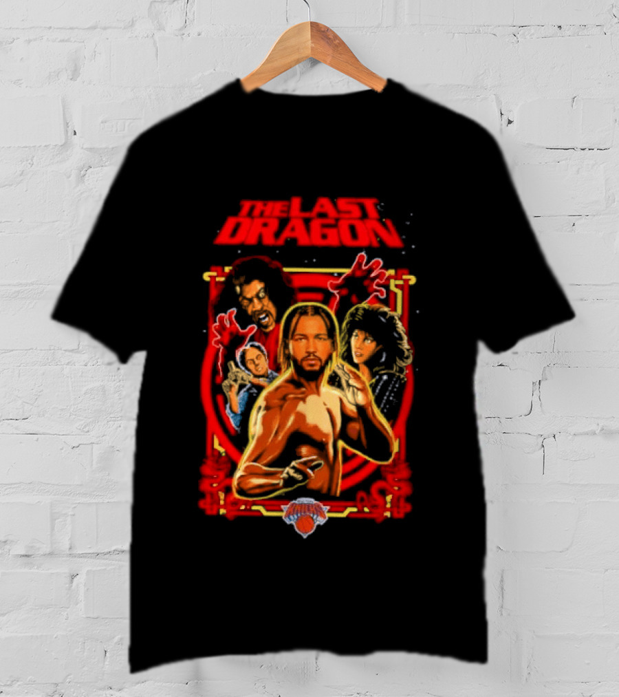 Jalen Brunson The Last Dragon New York Knicks NBA Basketball Legend T-Shirt