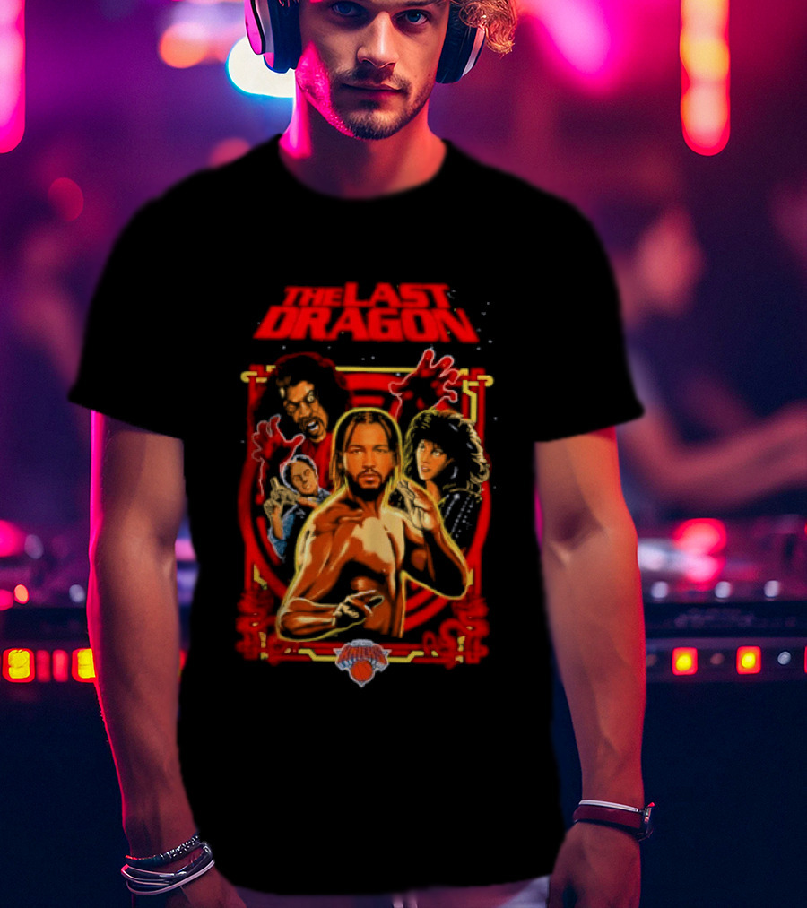 Jalen Brunson The Last Dragon New York Knicks NBA Basketball Legend T-Shirt