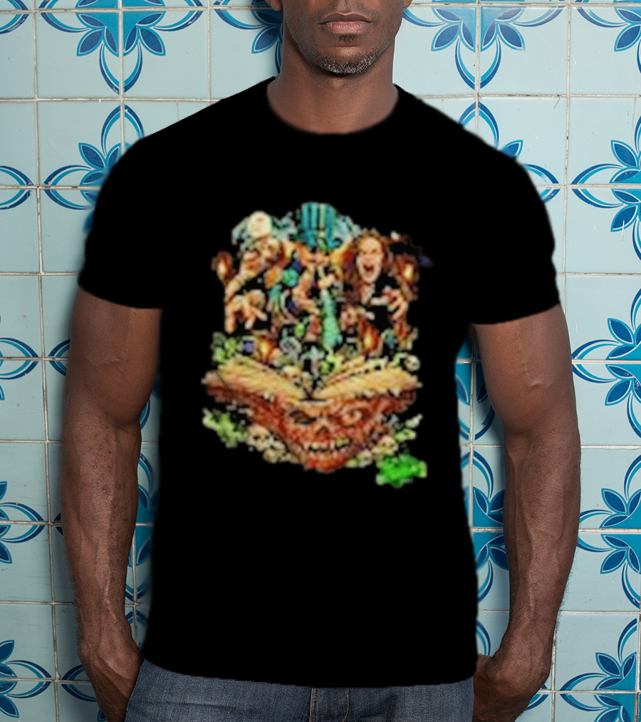 The Necronomicon Outbreak JCW Voodoo Graveyard Horror Skull Book T-Shirt