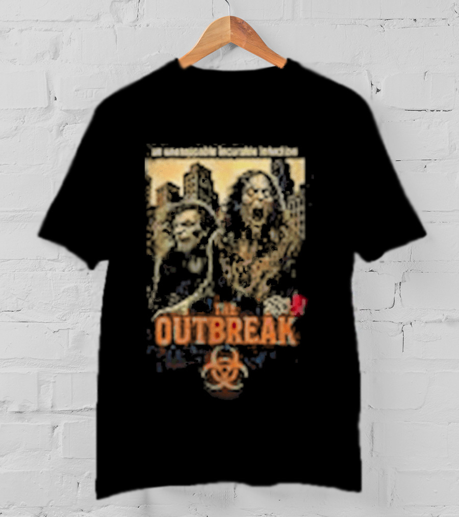 The Outbreak JCW Unstoppable Incurable Infection Retro Zombie T-Shirt