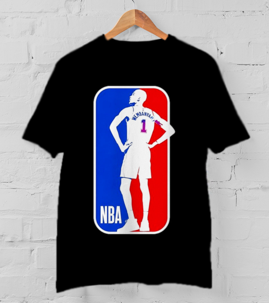 NBA Victor Wembanyama Number 1 Player T-Shirt