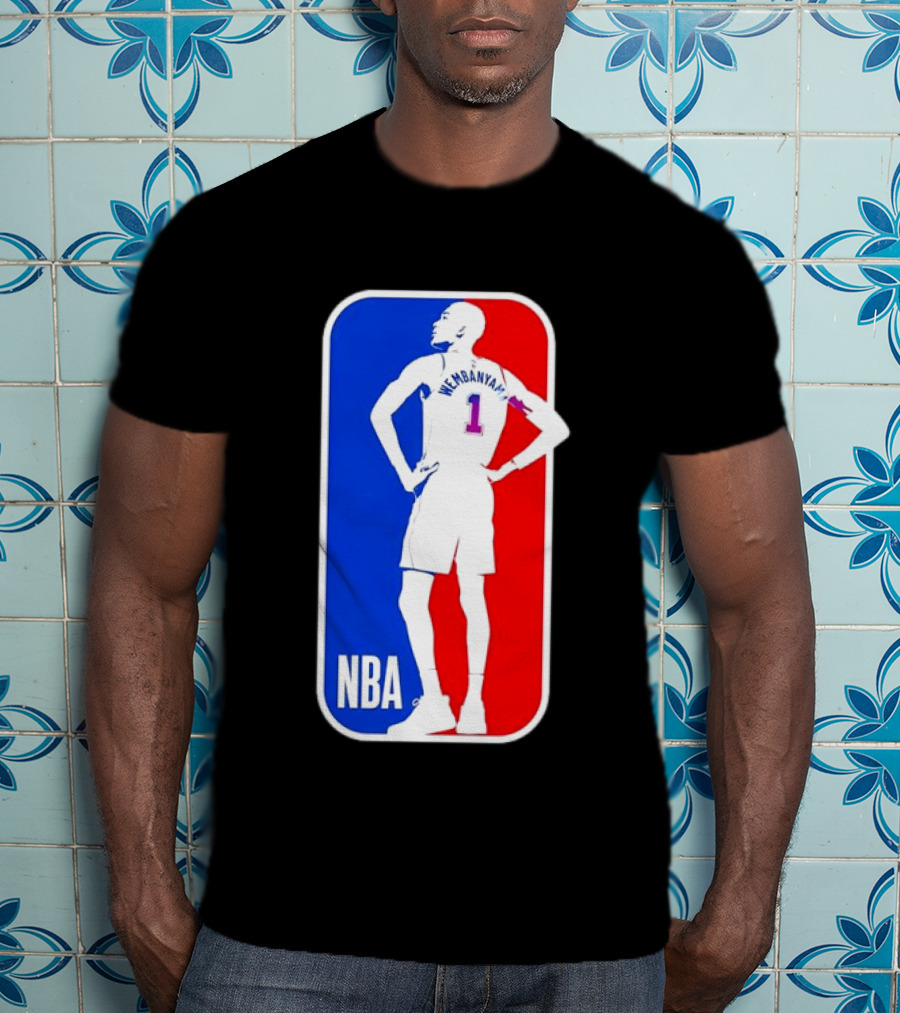 NBA Victor Wembanyama Number 1 Player T-Shirt