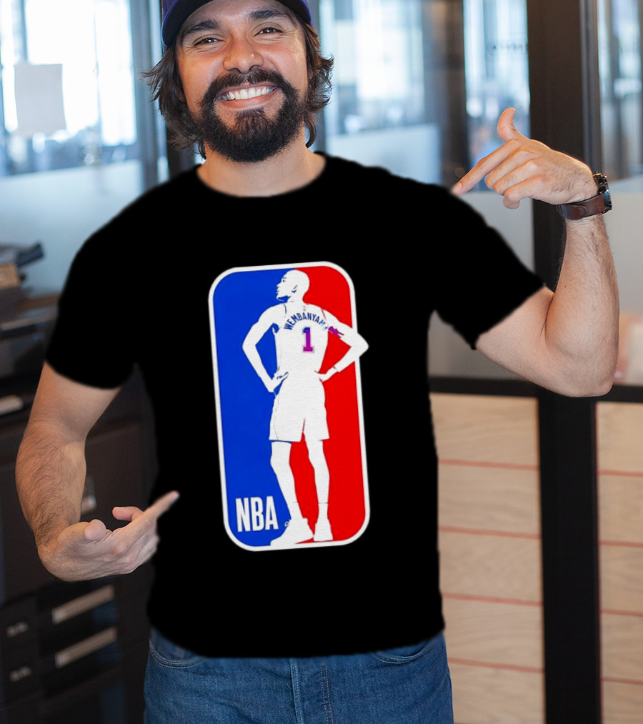 NBA Victor Wembanyama Number 1 Player T-Shirt