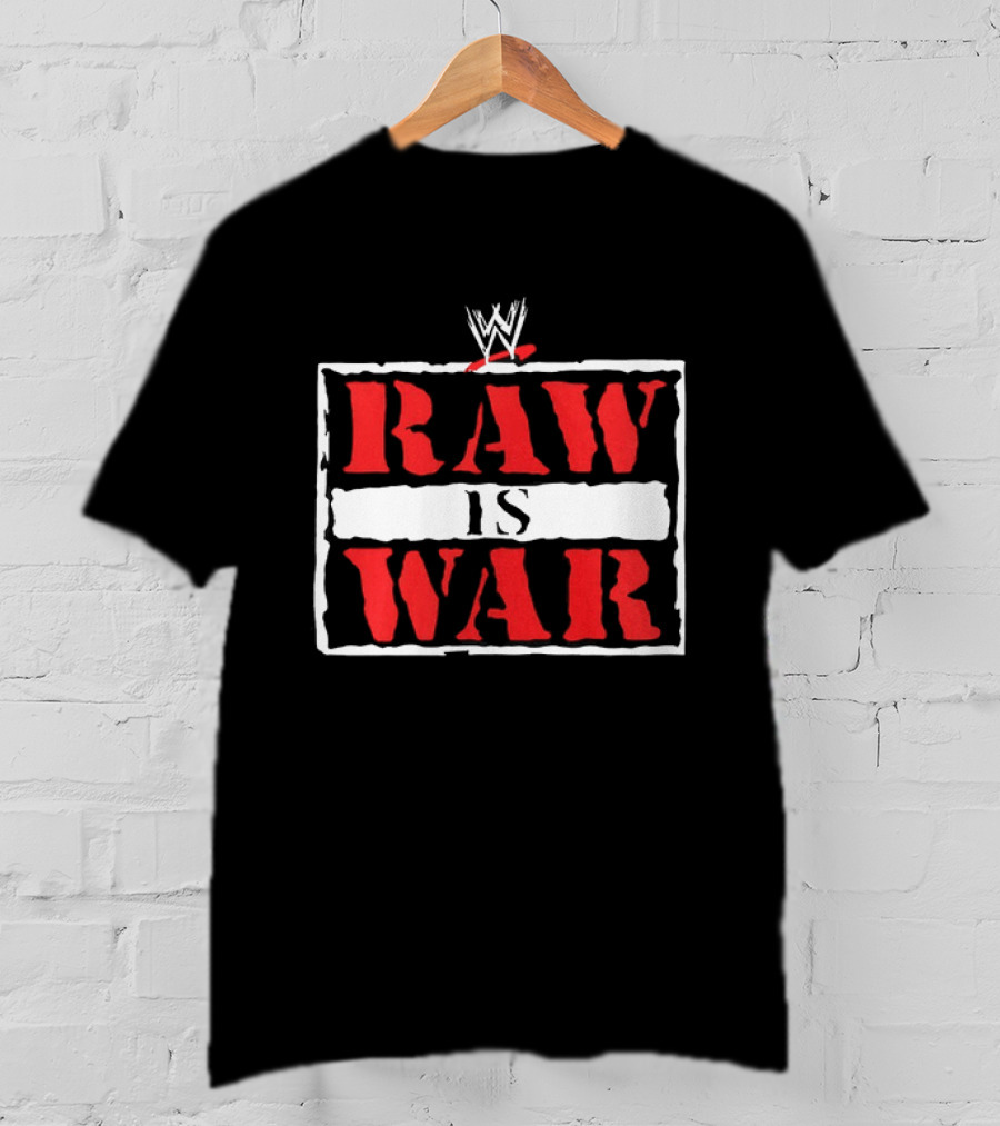 WWE Raw Is War Iconic Wrestling Brand T-Shirt