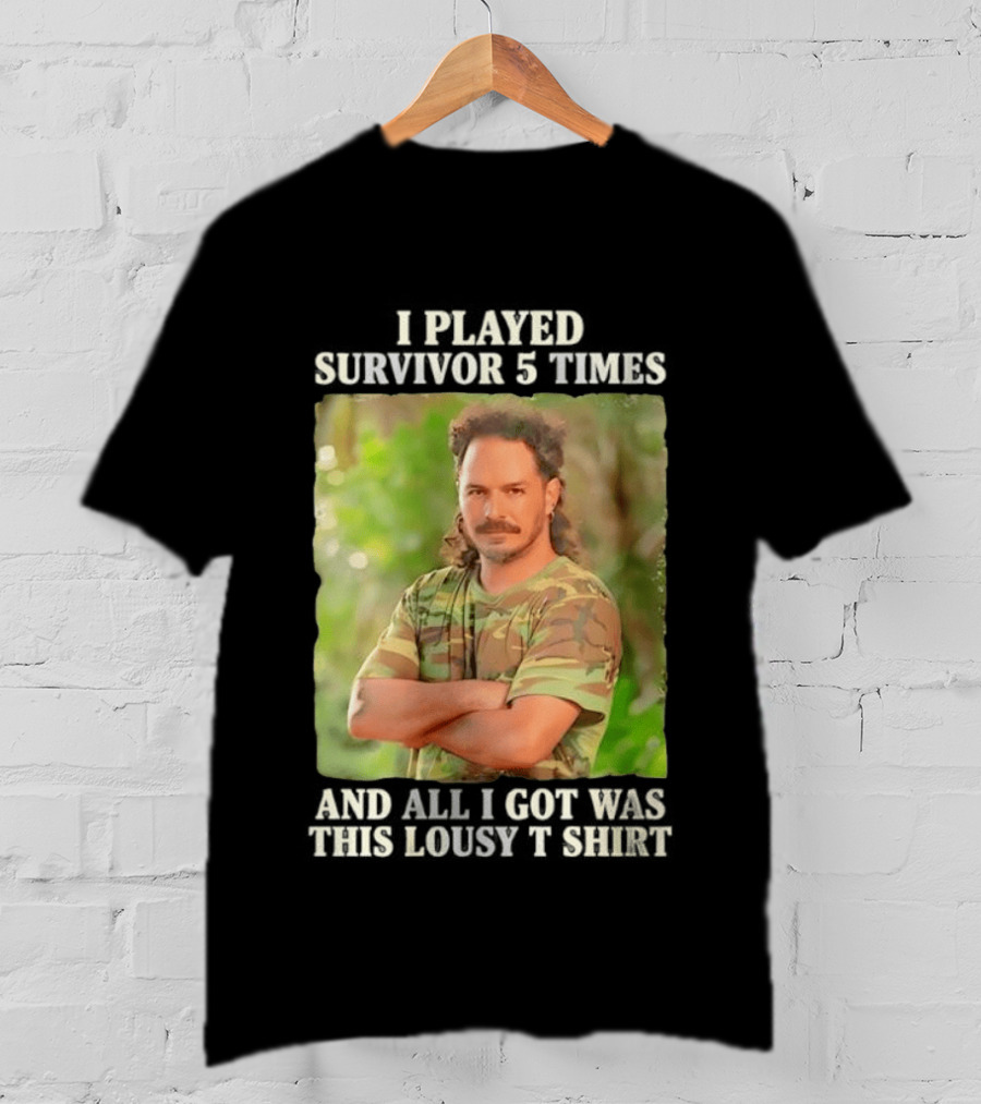 I Played Survivor 5 Times Ozzy Lusth All I Got Was This Lousy T-Shirt