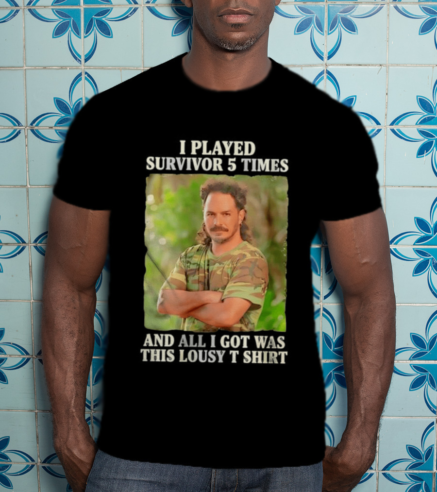 I Played Survivor 5 Times Ozzy Lusth All I Got Was This Lousy T-Shirt